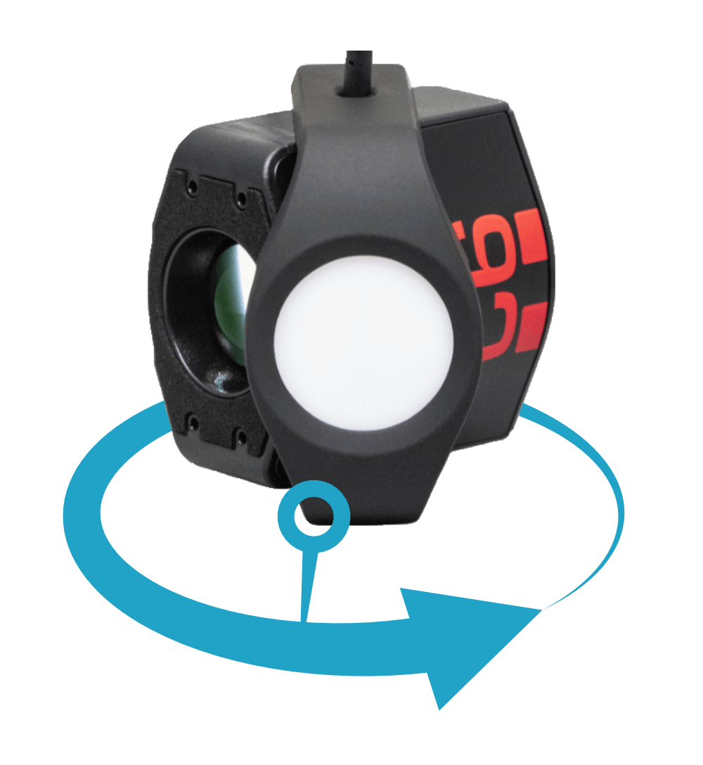 colorimeter error the diffuser pulls slightly away from the housing and rotates around to the back of the housing