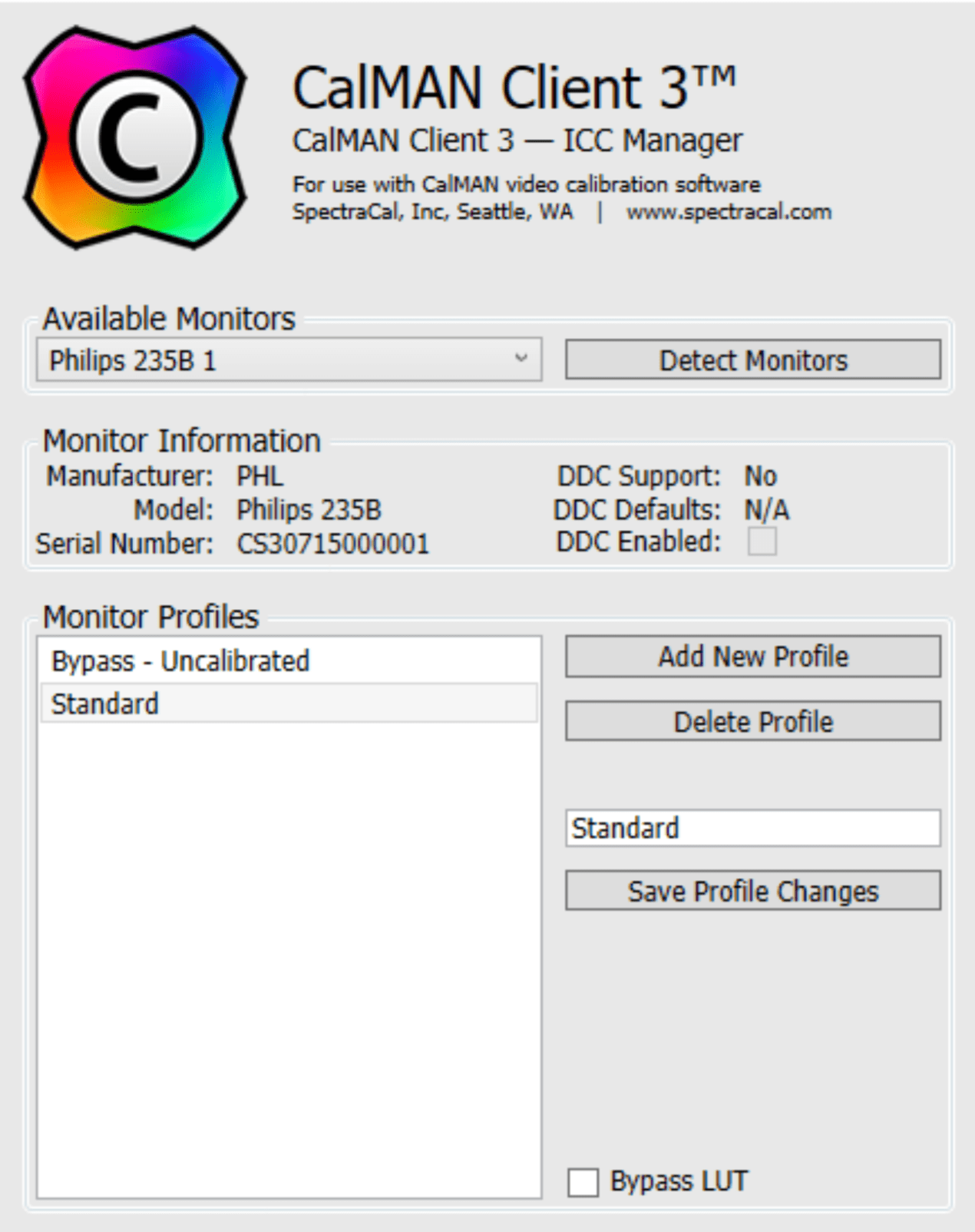 client 3 preferences dialog select preferences from the calman client3 popup